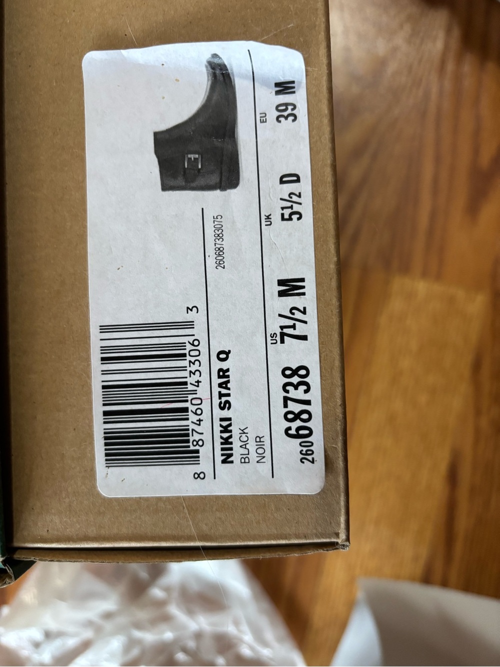 Clarks Black Nikki Star Q Chelsea Ankle Boots